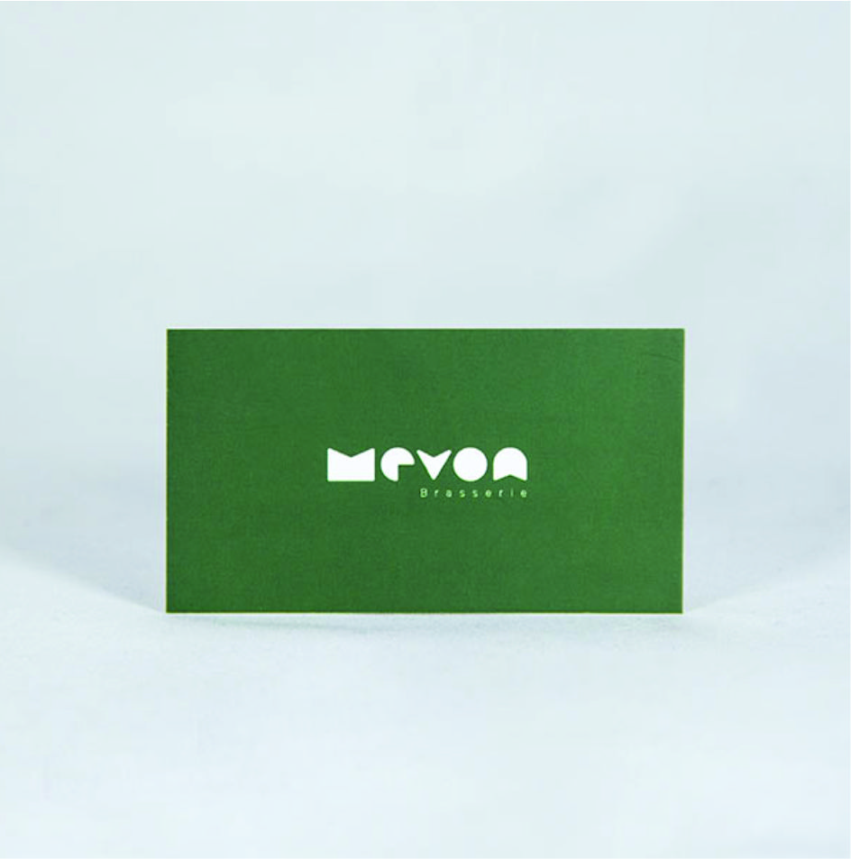 کارت ویزیت ساده (سلفون مات)